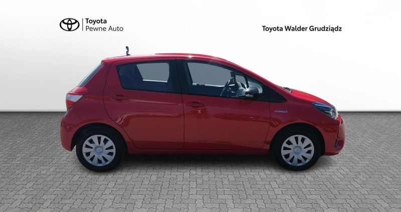 Toyota Yaris cena 67900 przebieg: 33780, rok produkcji 2019 z Grudziądz małe 191